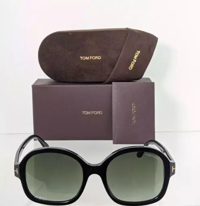 Brand New Authentic Tom Ford Sunglasses FT TF 1034 01B Hanley TF1034 57mm