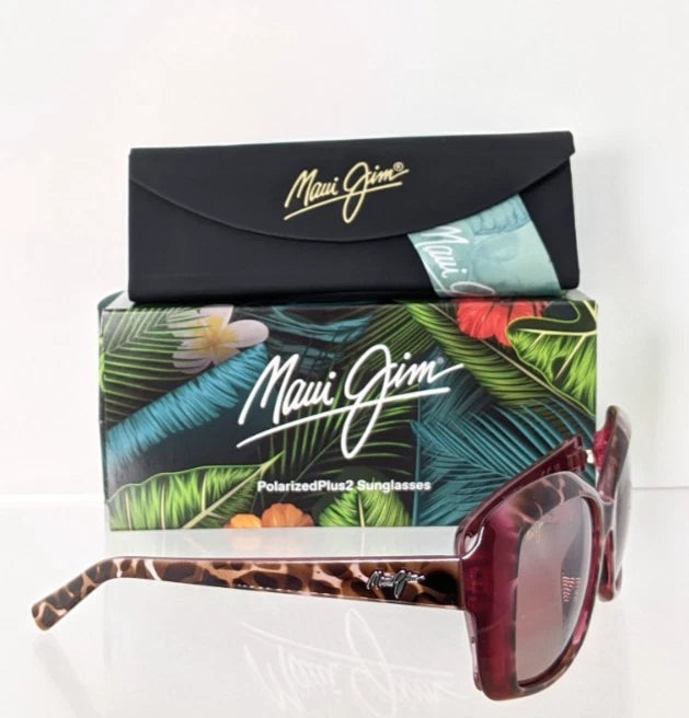 Brand New Authentic Maui Jim Sunglasses ORCHID MJ 735 - 12B STG - BG 56mm