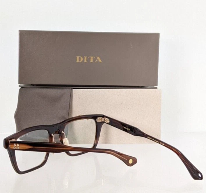 New Authentic Dita Eyeglasses THAVOS DTX-713-A-02 Brown 53mm Frame