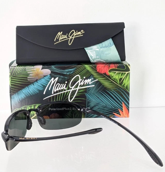 Brand New Authentic Maui Jim Sunglasses Ho'okipa MJ 407 - 02 MP - BG 64mm