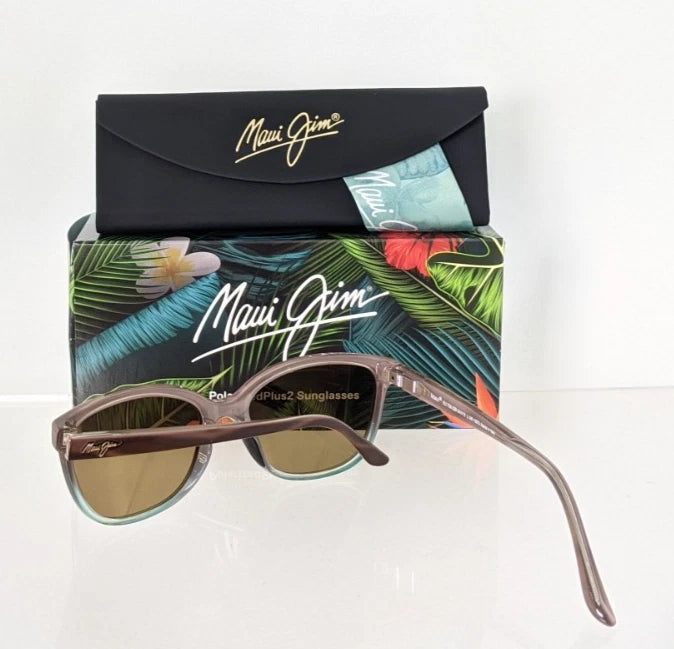 Brand New Authentic Maui Jim Sunglasses HONI MJ 758 - 22B STG-SG 54mm Frame