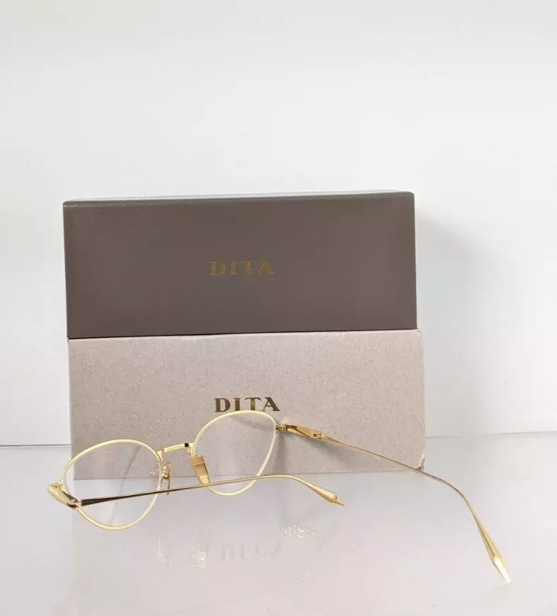 Brand New Authentic Dita Eyeglasses Sincetta DTX145-A-01 Gold 53mm Frame