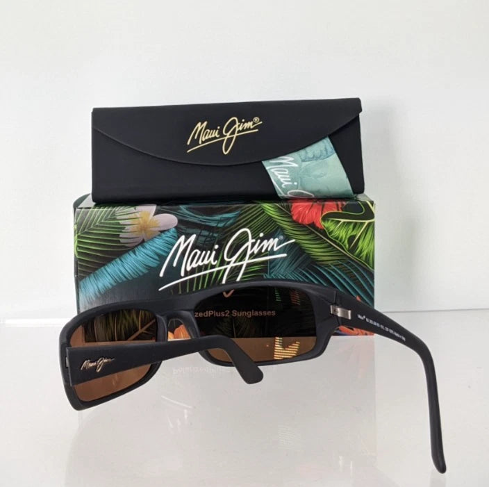 Brand New Authentic Maui Jim Sunglasses PEAHI MJ 202 - 2M STG - BG 65mm