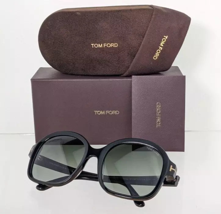 Brand New Authentic Tom Ford Sunglasses FT TF 1034 01B Hanley TF1034 57mm