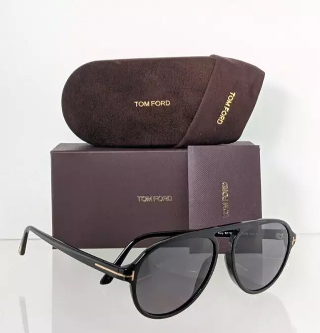 Brand New Authentic Tom Ford Sunglasses FT TF 756 01A Tony TF0756 57mm