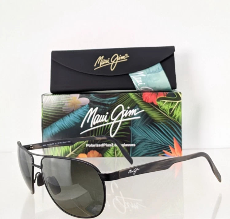 Brand New Authentic Maui Jim Sunglasses CASTLES MJ 728 - 2M STG-BG 61mm Frame