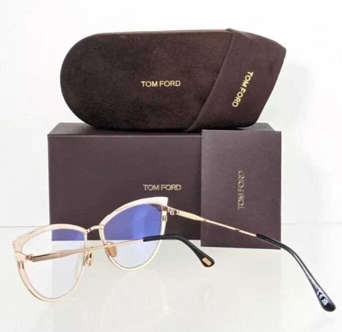 Brand New Authentic Tom Ford TF 5877 Eyeglasses 001 Frame FT 5877-B Frame 55mm