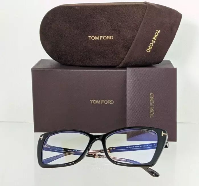 Brand New Authentic Tom Ford TF 5893 Eyeglasses 001 Frame FT 5893-B Frame 55mm