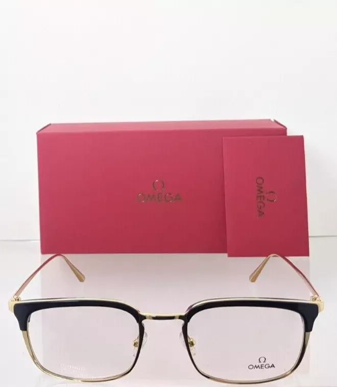 Brand New Authentic OMEGA Eyeglasses 5017 - H 005 53mm Frame