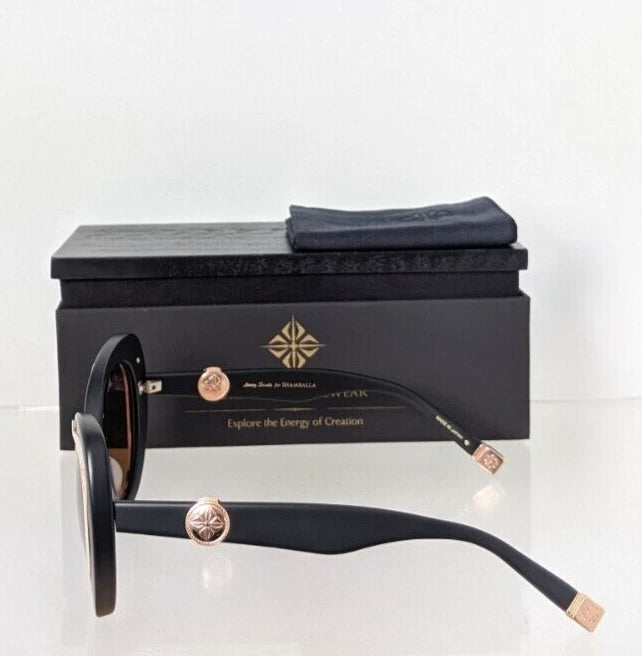 Brand New Authentic Shamballa Sunglasses LOTUS III MBK-RG Larry Sands Frame