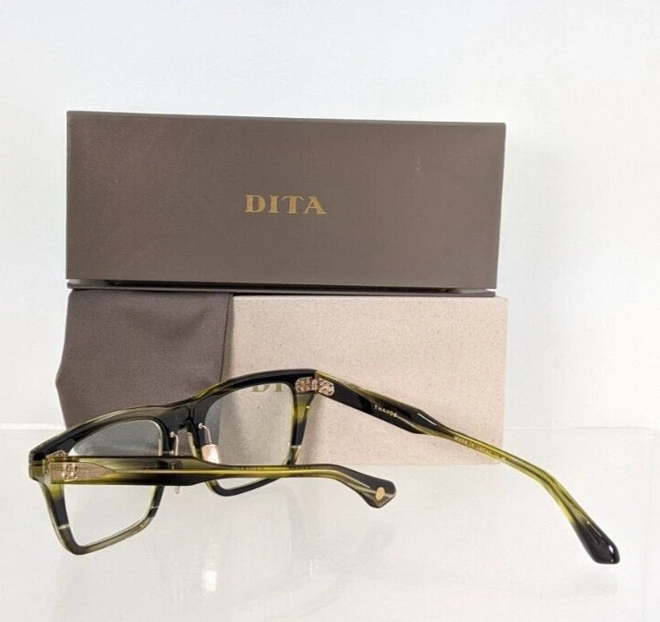 New Authentic Dita Eyeglasses THAVOS DTX-713-A-03 Olive Green 53mm Frame