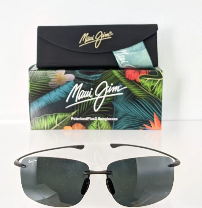 Brand New Authentic Maui Jim Sunglasses HEMA MJ 443 - 11M MPLT - BG 62mm