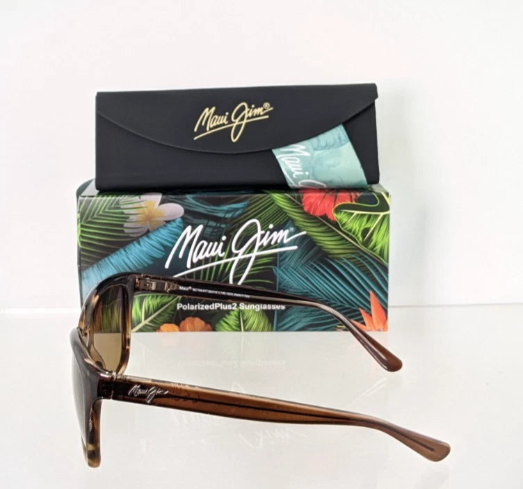 Brand New Authentic Maui Jim Sunglasses STARFISH MJ 744 - 01T STG-SG 56mm Frame