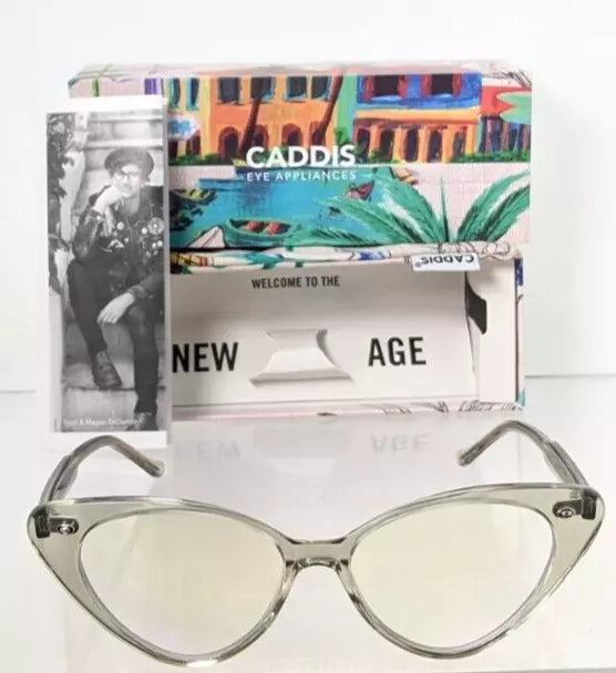 New Authentic CADDIS Eyeglasses Nepetalactone 52mm Grey Frame