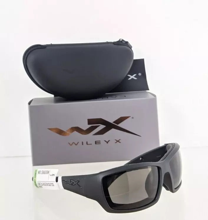 Brand New Authentic Wiley X Sunglasses WX Shadow ALT Matte Black Frame