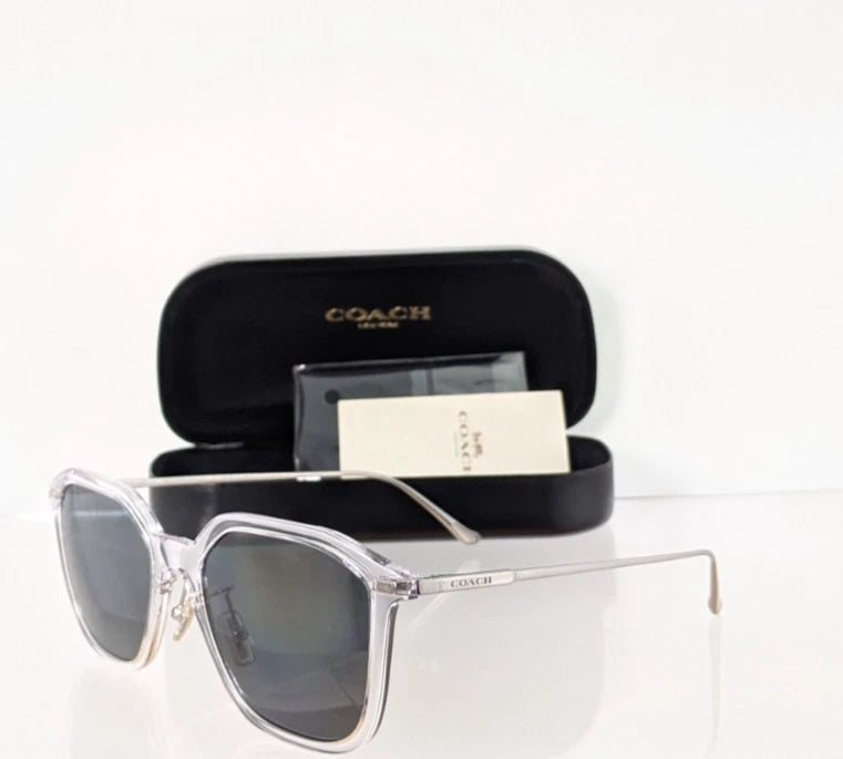 Brand New Authentic Coach Sunglasses HC 8355 511181 Transparent 55mm