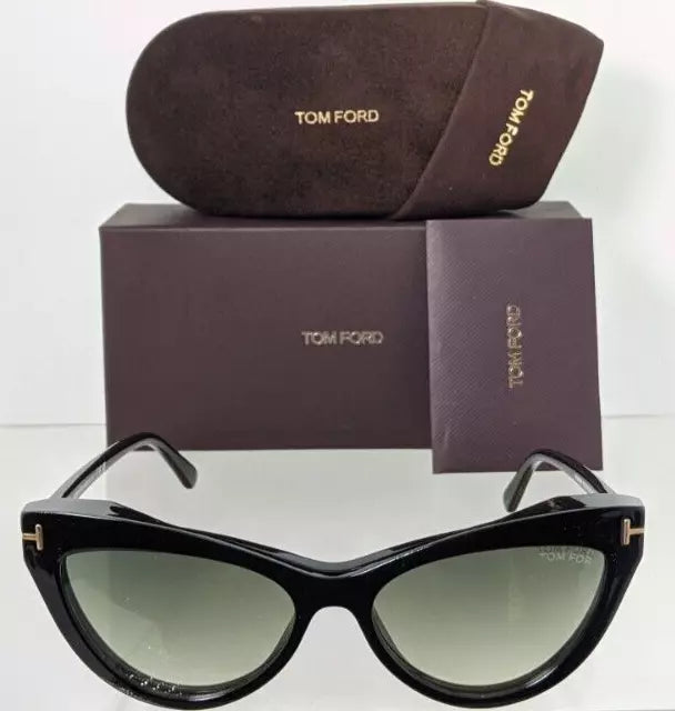 Brand New Authentic Tom Ford TF 5896 Eyeglasses 001 Frame FT 5896-B with Clip on