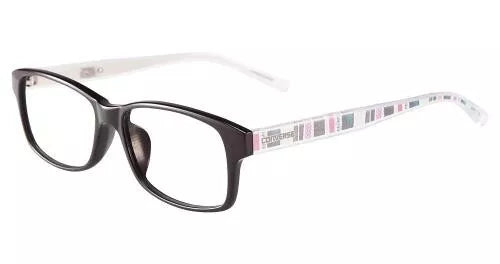 Brand New Authentic Converse Eyeglasses Q600 Black/Clear 53mm Frame