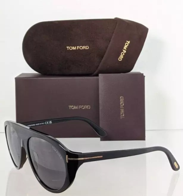 Brand New Authentic Tom Ford Sunglasses FT TF 1001 01A Rex - 02 TF1001 57mm