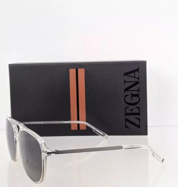 Brand New Authentic Ermenegildo Zegna EZ 0191 26A Sunglasses 55mm 0191 Frame