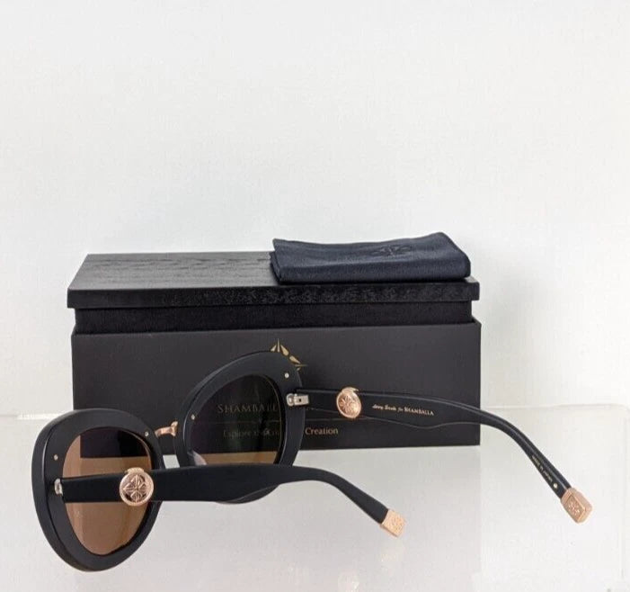Brand New Authentic Shamballa Sunglasses LOTUS III MBK-RG Larry Sands Frame