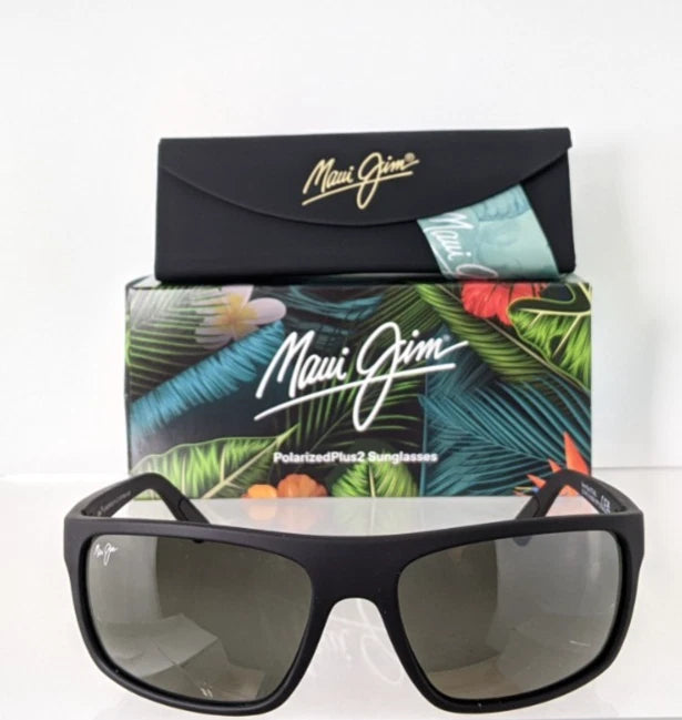 Brand New Authentic Maui Jim Sunglasses BYRON BAY MJ 746 - 02MR STG - BG 62mm