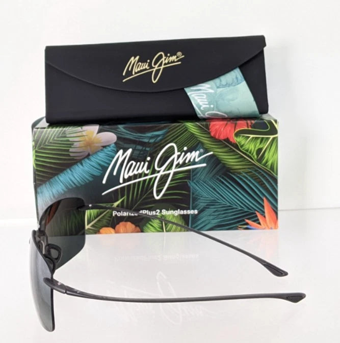 Brand New Authentic Maui Jim Sunglasses HEMA MJ 443 - 11M MPLT - BG 62mm