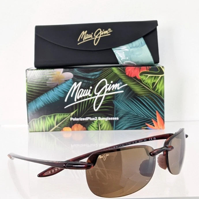 Brand New Authentic Maui Jim Sunglasses SANDY BEACH MJ 408 - 10 MP - BG 56mm