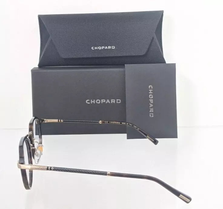 Brand New Authentic Chopard Eyeglasses VCH D85 08TS Carbon Fibe 49mm VCD85 Frame