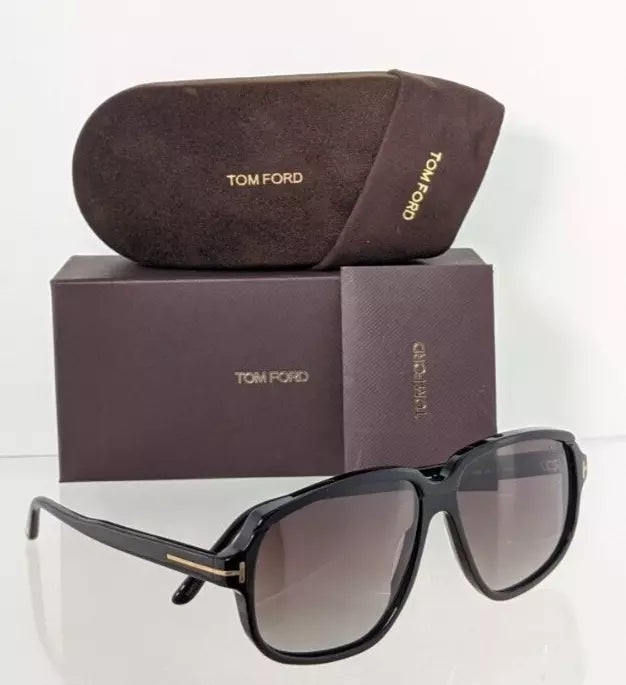 Brand New Authentic Tom Ford Sunglasses FT TF 1024 01B Anton TF1024 59mm