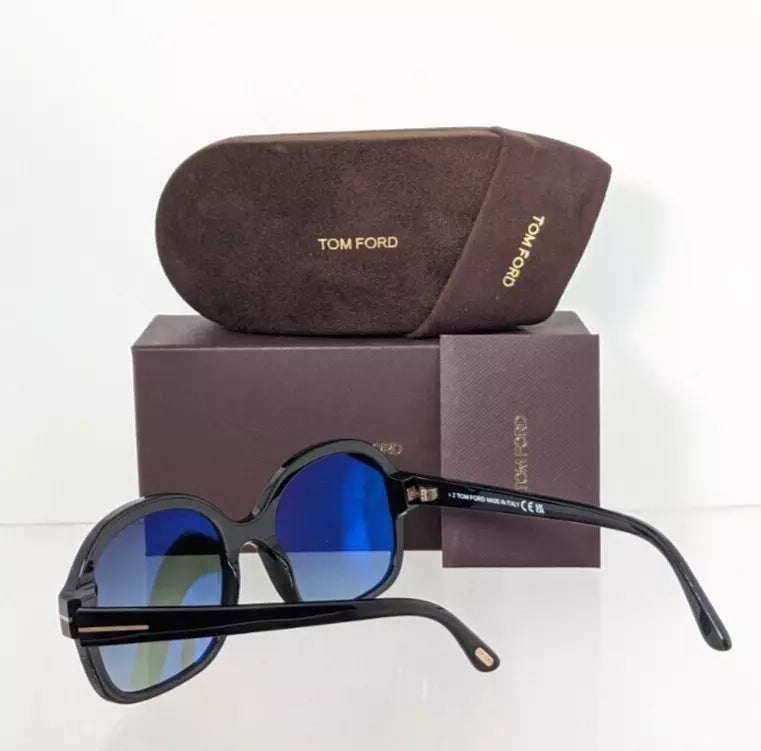 Brand New Authentic Tom Ford Sunglasses FT TF 1034 01B Hanley TF1034 57mm