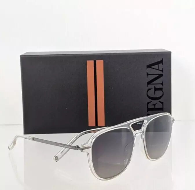 Brand New Authentic Ermenegildo Zegna EZ 0191 26A Sunglasses 55mm 0191 Frame