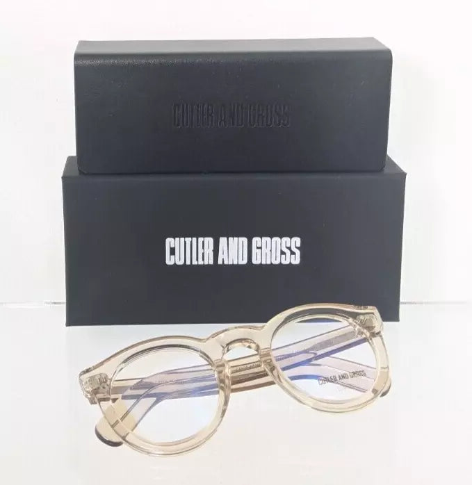 Brand New Authentic CUTLER AND GROSS OF LONDON Eyeglasses 0734 GOP 0734 48mm