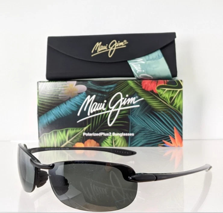 Brand New Authentic Maui Jim Sunglasses MAKAHA MJ 405 - 02 MP - BG 64mm