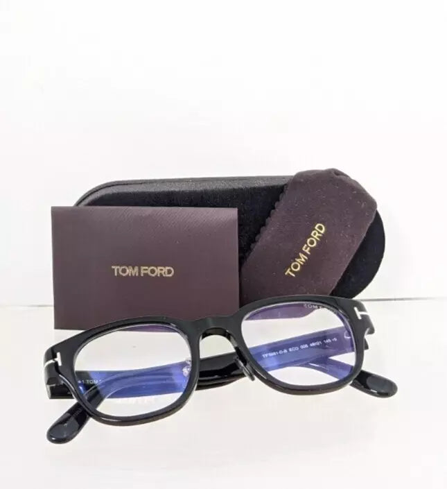 Brand New Authentic Tom Ford TF 5861 D-B ECO Eyeglasses 5861 005 FT 48mm Frame