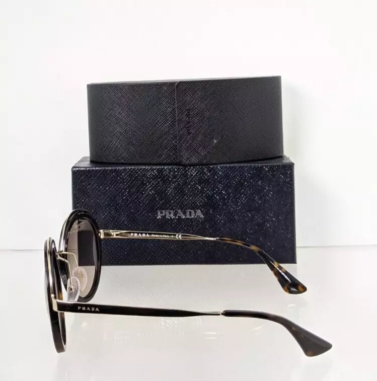 Brand New Authentic Prada Sunglasses SPR 50T Sunglasses 2AU - 3D0 Tortoise Gold