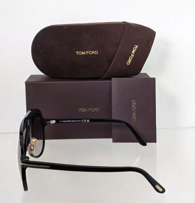 Brand New Authentic Tom Ford Sunglasses FT TF 1061 01B Bertrand - 02 TF1061 64mm