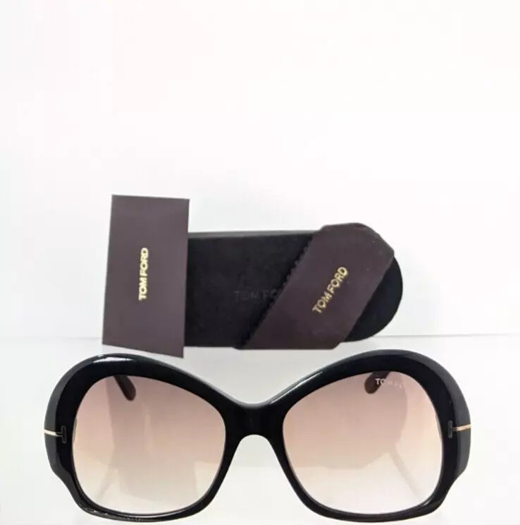 Brand New Authentic Tom Ford Sunglasses FT TF 874 01G Zelda TF874 56mm