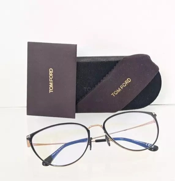 Brand New Authentic Tom Ford TF 5840 Eyeglasses 001 Frame FT 5840 - B Frame 56mm