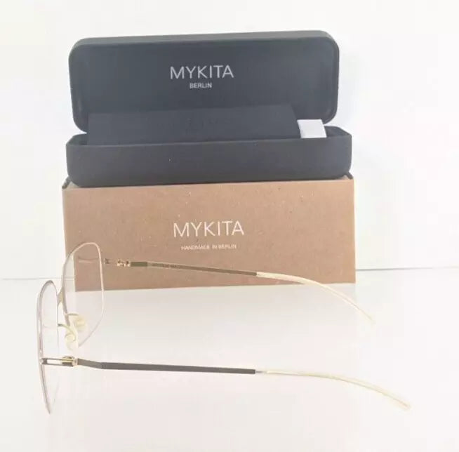 Brand New Authentic Mykita Eyeglasses Nelli Col 013 57mm Gold Frame