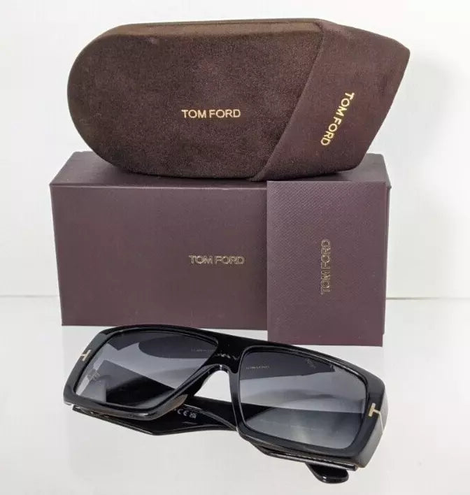 Brand New Authentic Tom Ford Sunglasses FT TF 1036 01B Raven TF1036 60mm