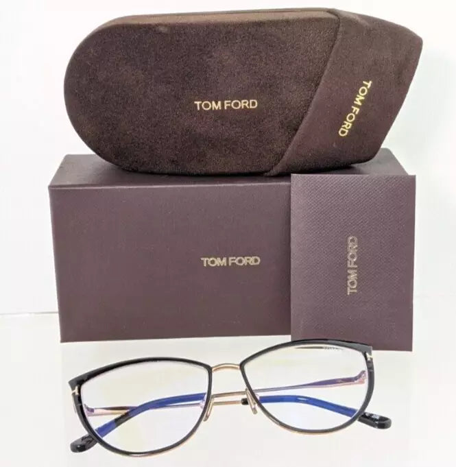 Brand New Authentic Tom Ford TF 5877 Eyeglasses 001 Frame FT 5877-B Frame 55mm