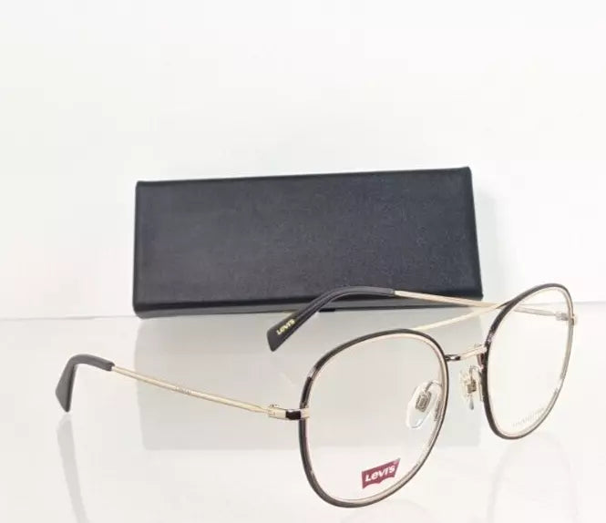 Brand New Authentic Levi Eyeglasses 1025 2F7 Gold Grey 52mm Sunglasses