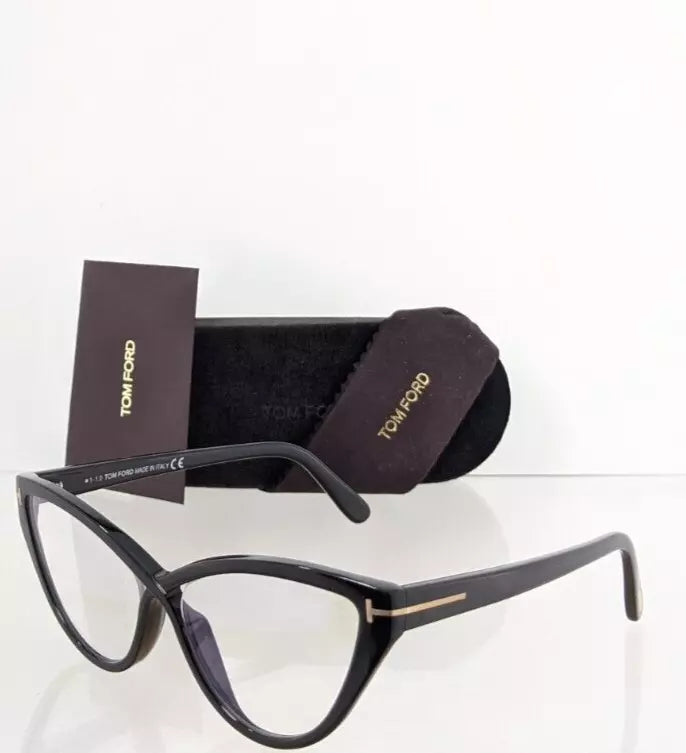 Brand New Authentic Tom Ford TF 5729 Eyeglasses 5729 B 001 FT 56mm Frame