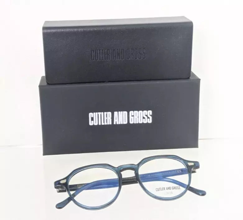 Brand New Authentic CUTLER AND GROSS OF LONDON Eyeglasses 1313 V2 04: 1313 48mm