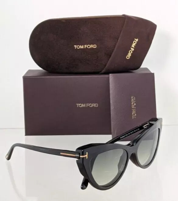 Brand New Authentic Tom Ford TF 5896 Eyeglasses 001 Frame FT 5896-B with Clip on