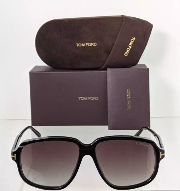 Brand New Authentic Tom Ford Sunglasses FT TF 1024 01B Anton TF1024 59mm