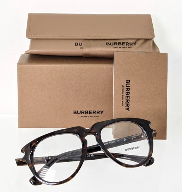 Brand New Authentic Burberry BE 2408 3002 Eyeglasses 2408-U Tortoise 51mm Frame