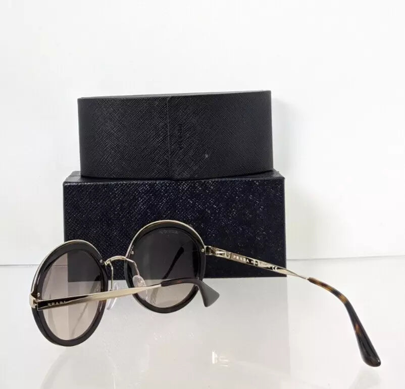 Brand New Authentic Prada Sunglasses SPR 50T Sunglasses 2AU - 3D0 Tortoise Gold