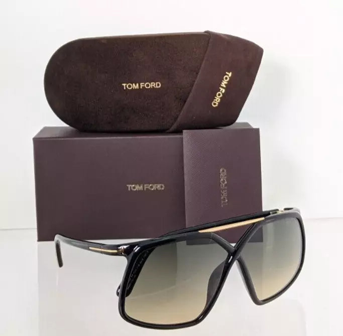 Brand New Authentic Tom Ford Sunglasses FT TF 1038 01B Meryl TF1038 64mm